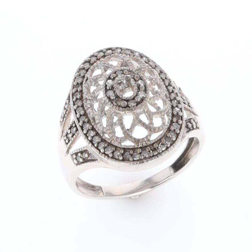 Open Work Filigree Design Ring