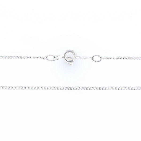 18" Sterling Silver Curb Chain