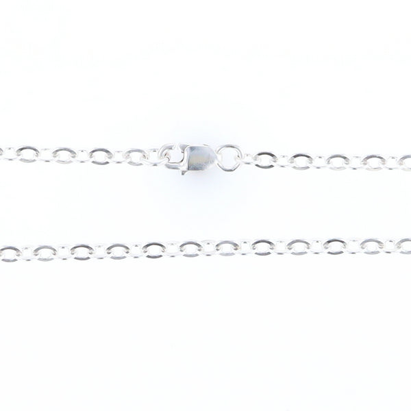 24" Sterling Silver Cable Chain