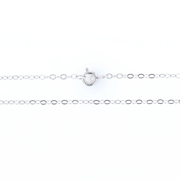 18" Sterling Silver Cable Chain