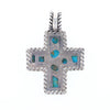 Turquoise Cross Pendant