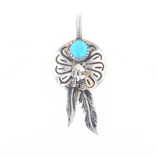 Turquoise Dream Catcher Pendant