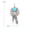 Turquoise Dream Catcher Pendant