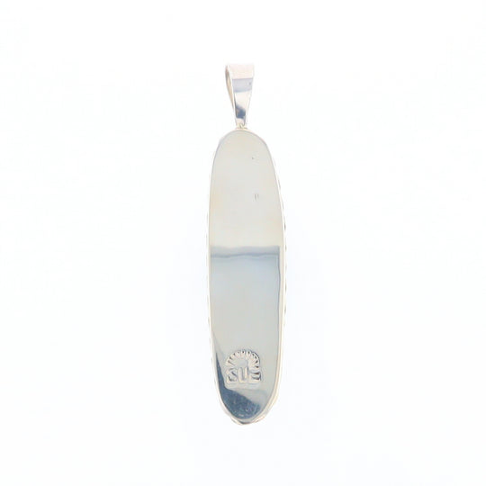 Multi Stone Inlaid Pendant