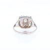 Vintage Square Top Diamond Ring