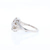 Vintage Square Top Diamond Ring