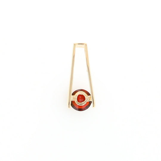 Garnet Slide Pendant