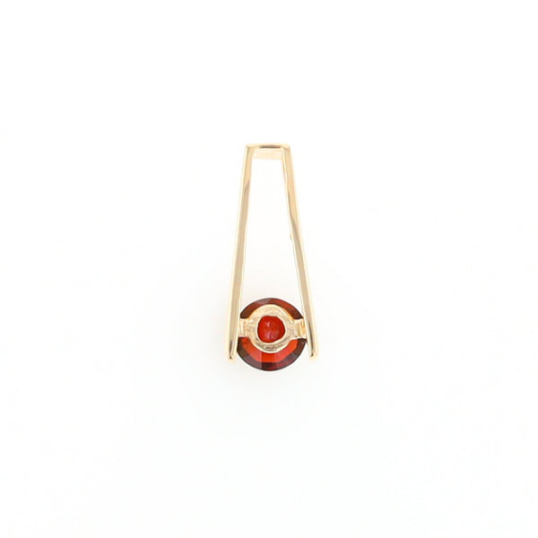 Garnet Slide Pendant