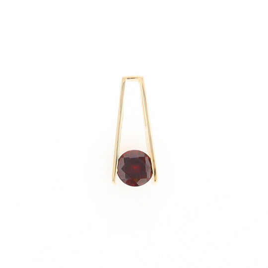 Garnet Slide Pendant