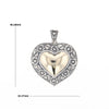 James Avery "Heart of Gold" Pendant