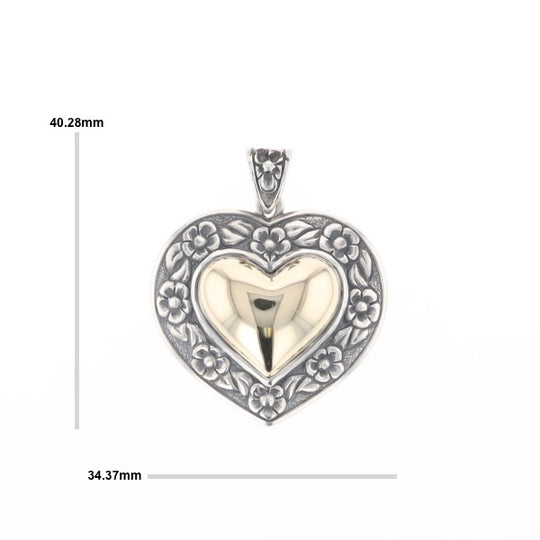 James Avery "Heart of Gold" Pendant