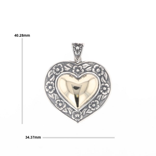 James Avery "Heart of Gold" Pendant