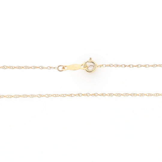 18" Yellow Gold Singapore Chain