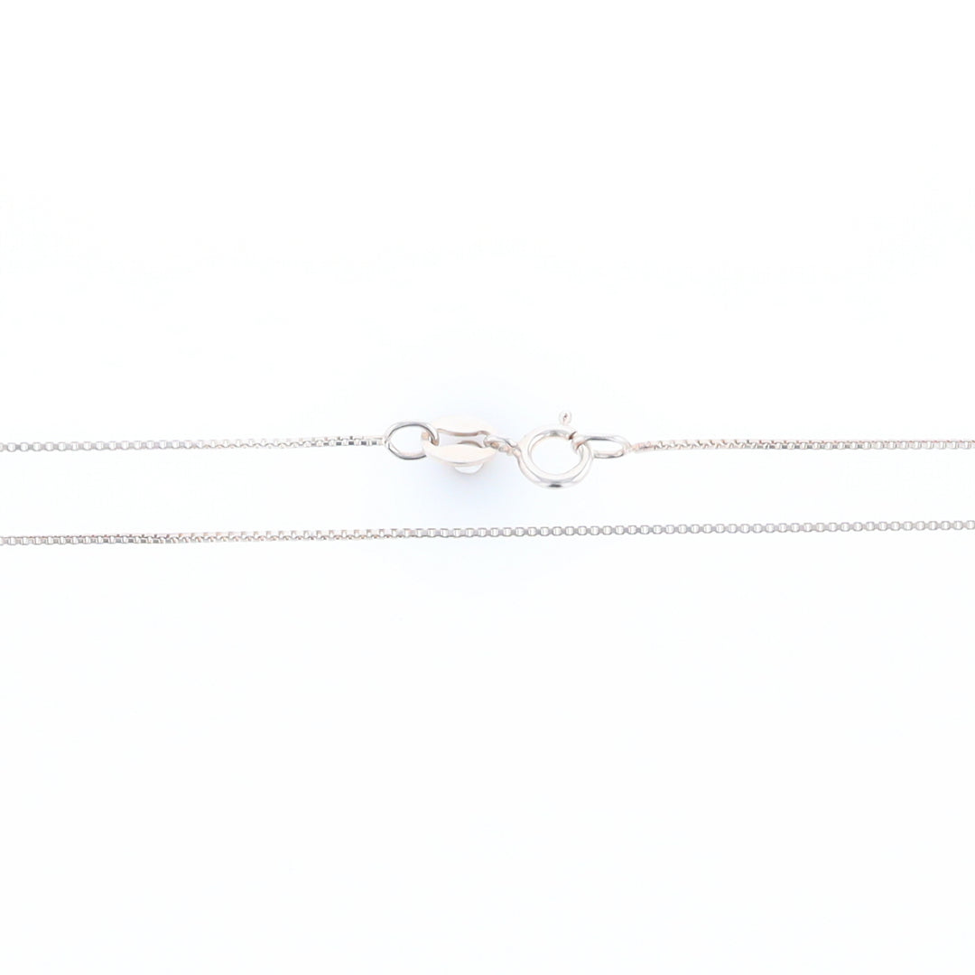 16" Sterling Silver Box Link Chain