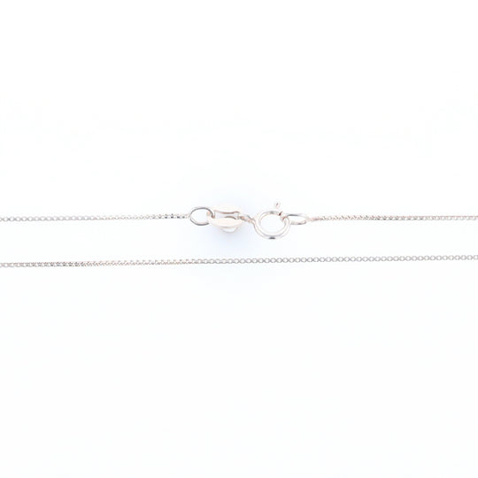 16" Sterling Silver Box Link Chain