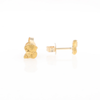 Natural Gold Nugget Earrings