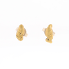 Natural Gold Nugget Stud Earrings