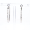 Diamond Cut Hoops