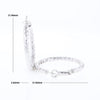Diamond Cut Hoop Earrings