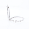Diamond Cut Hoop Earrings