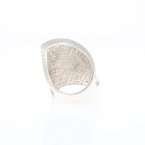 John Hardy Two-Tone Curved Ring