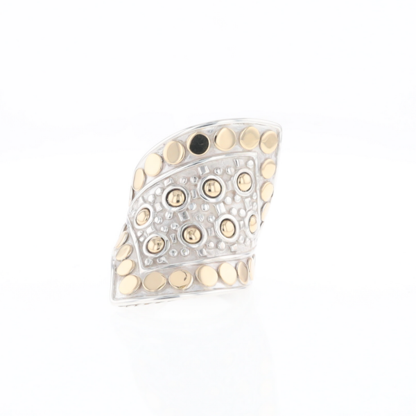 John Hardy Two-Tone Curved Ring