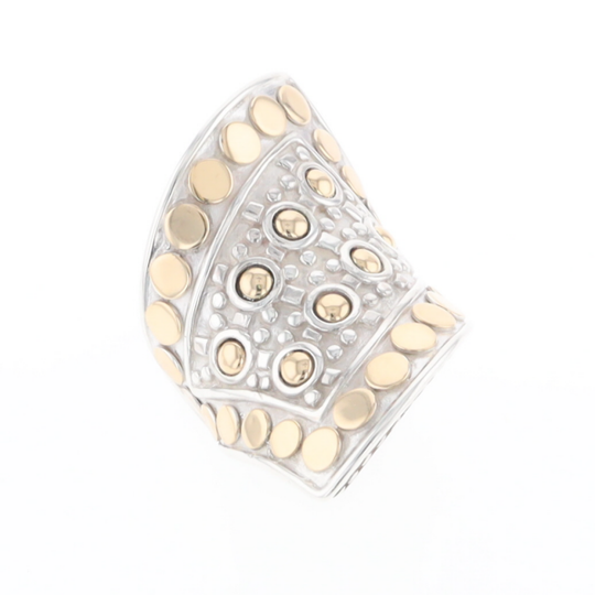 John Hardy Two-Tone Curved Ring