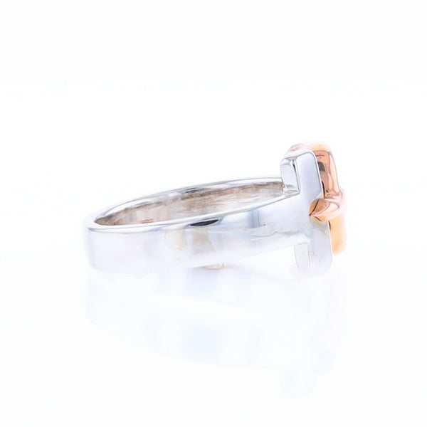 Cross and Dove Ring