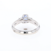Ceylon Sapphire 3-Stone Trellis Ring
