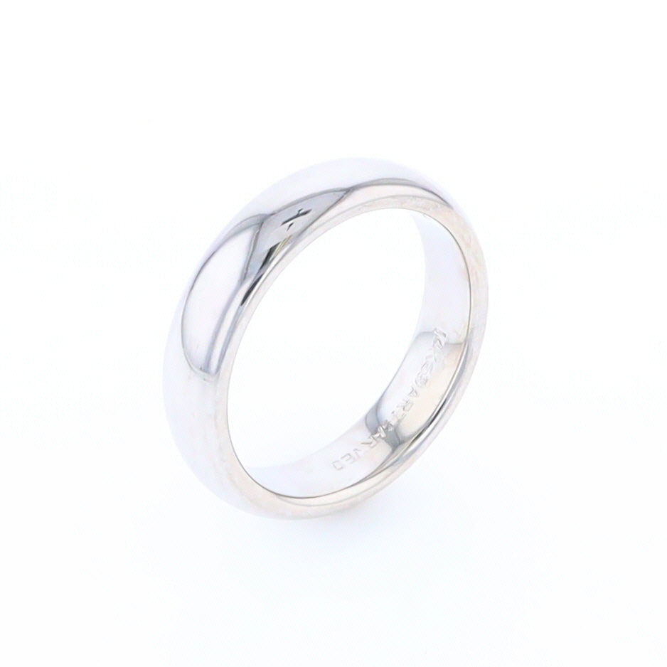 White Gold Wedding Band