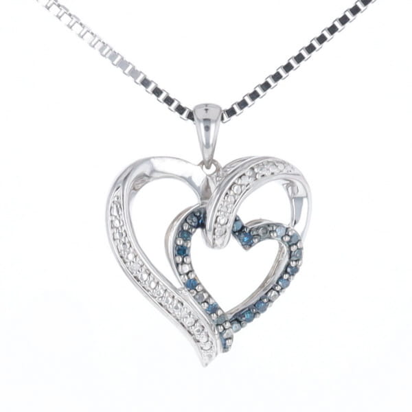 Double Open Heart Pendant