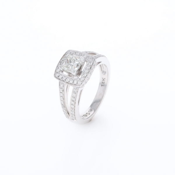 Princess Cut Engagement Ring