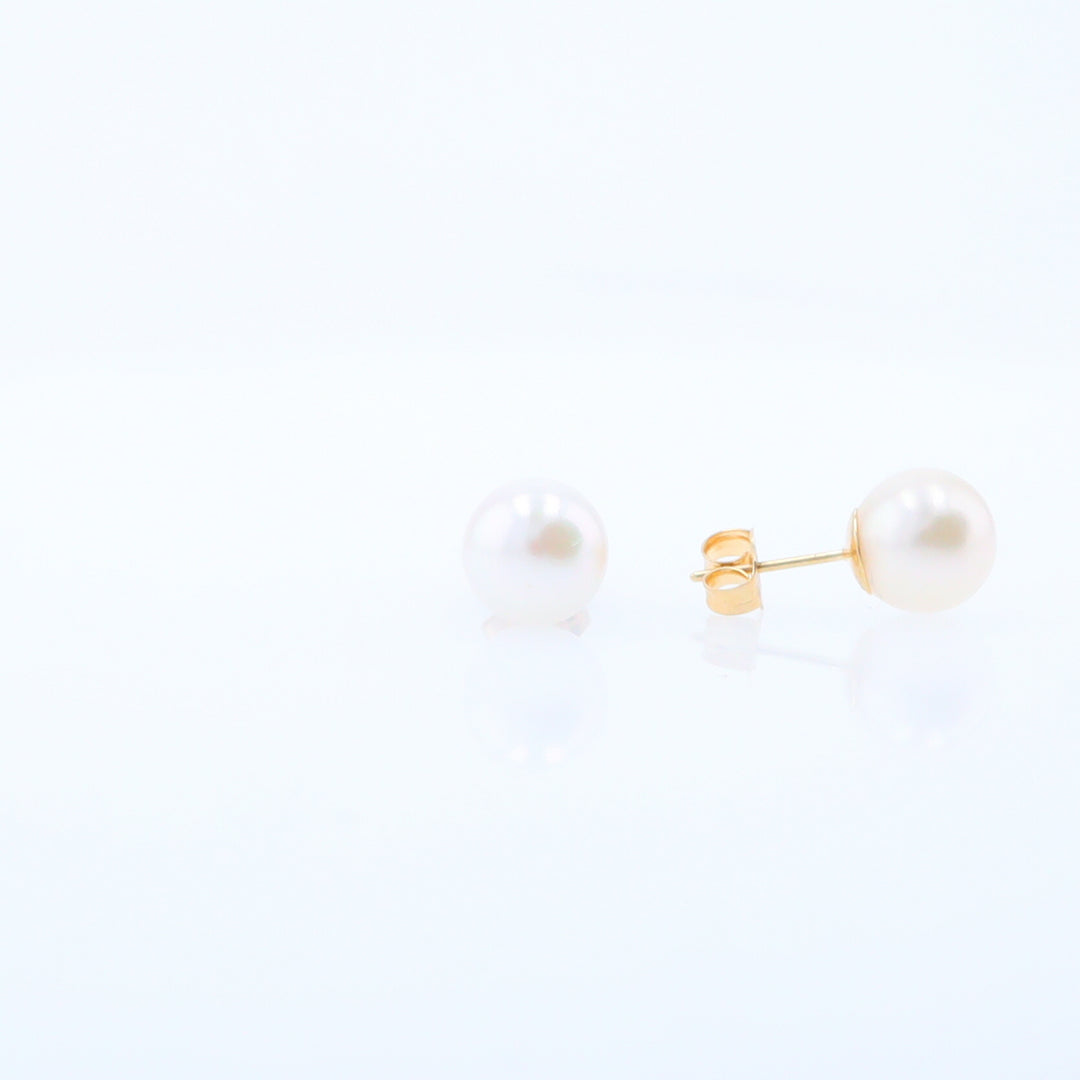 Pearl Stud Earrings