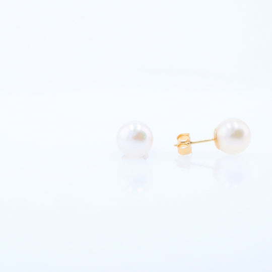 Pearl Stud Earrings