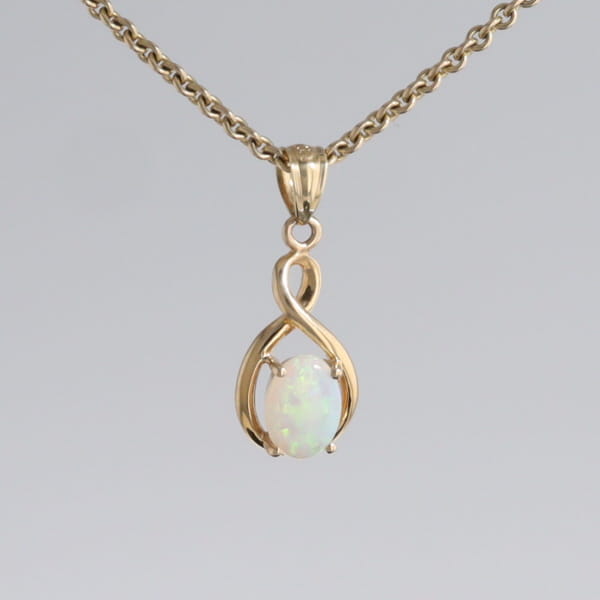 Swirl Opal Pendant