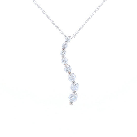 Diamond Journey Slide Necklace