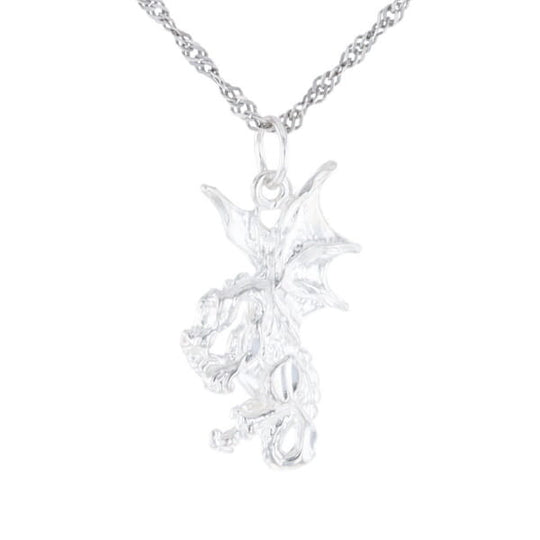 Silver Dragon Pendant