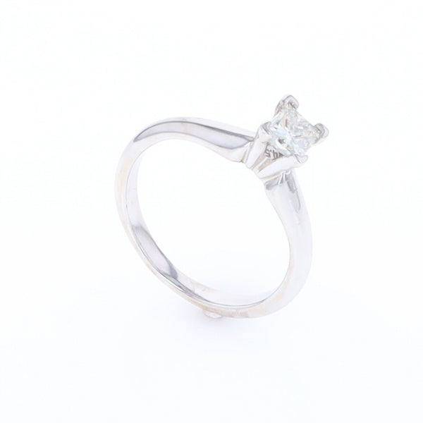 Princess Cut Diamond Solitaire Engagement Ring