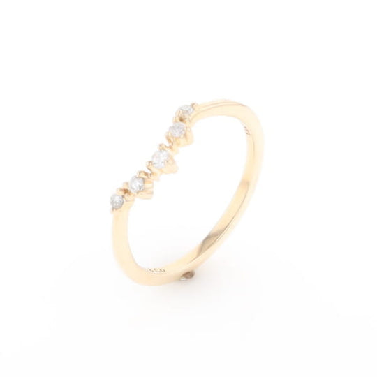 Yellow Gold Shadow Band