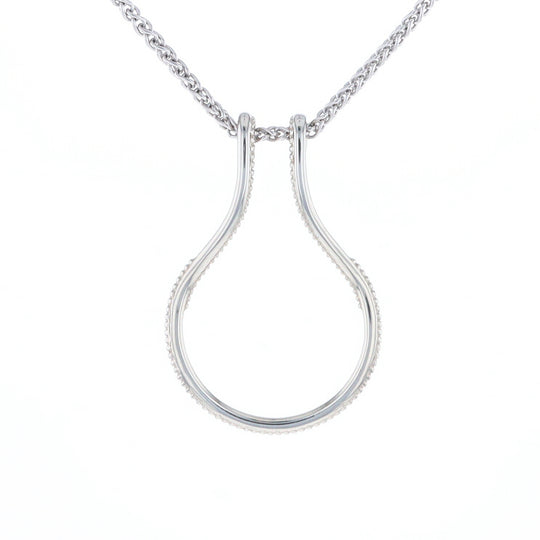 Milgrain Ring Holder Pendandt