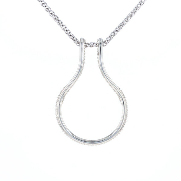 Milgrain Ring Holder Pendandt