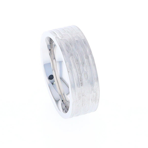 Cobalt Textured Men's Ring