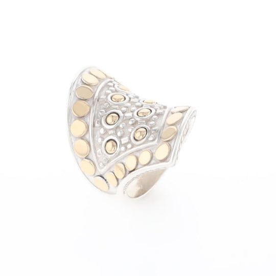 John Hardy Two-Tone Curved Ring