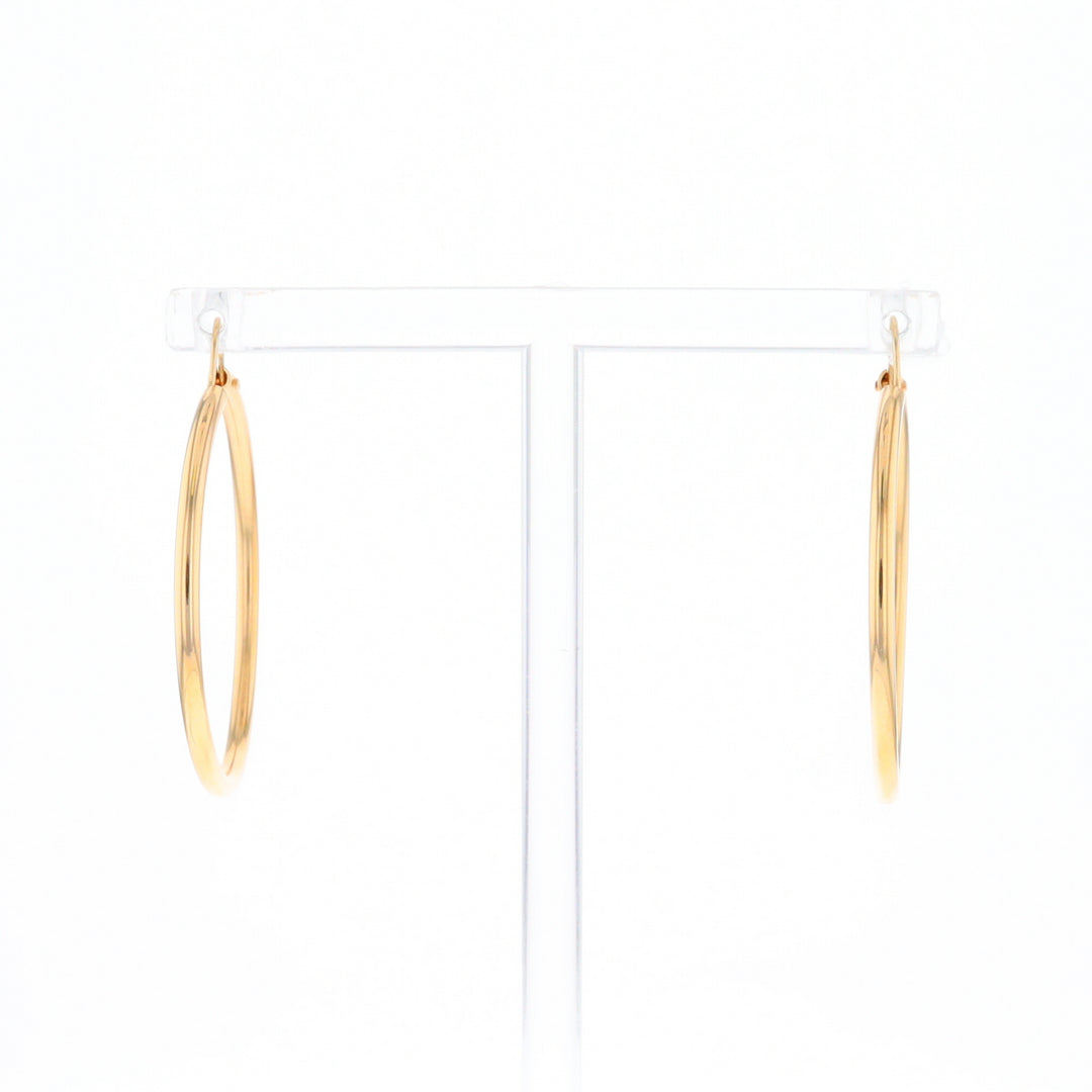 Gold Hoop Earrings