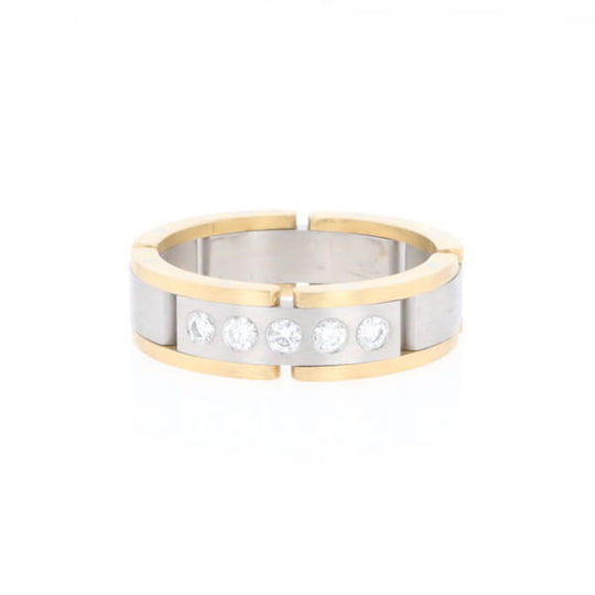 Moveable Men's 5 Diamond Ring