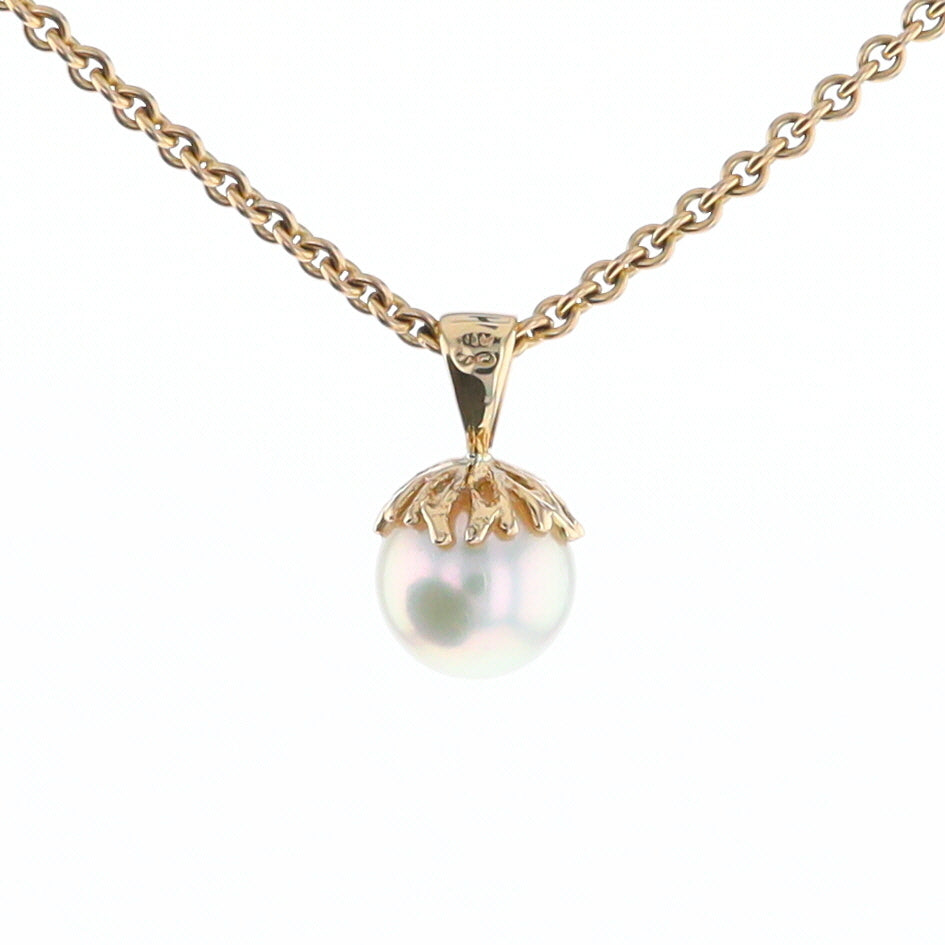 Pearl Solitaire Pendant