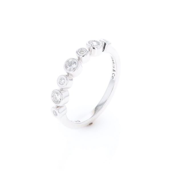 7-Stone Bezel Set Diamond ring