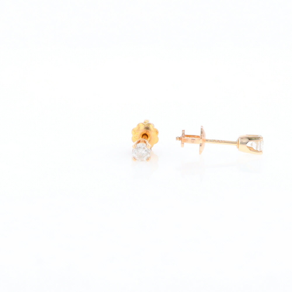 0.18ctw Diamond Screw Back Stud