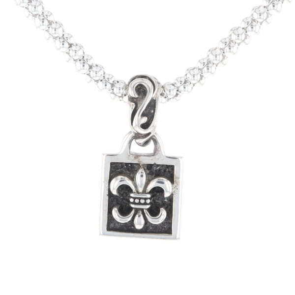 Fleur De Lis Charm Necklace