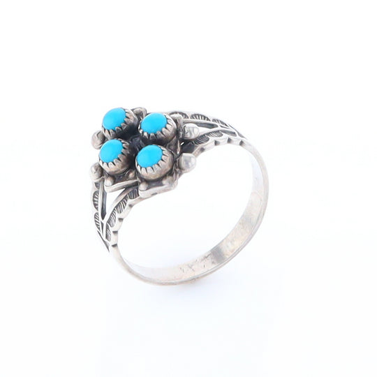 Native Four Stone Turquoise Ring